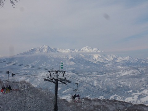 雄大な「妙高山」「火打山」、上ノ平からの絶景。